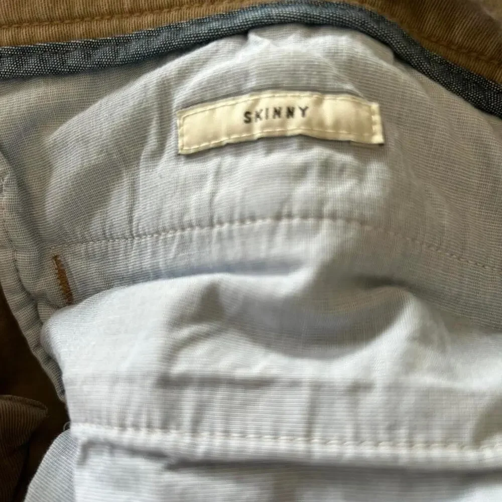 Hawker Rye tan‎ chino pants Size 33 X 32
